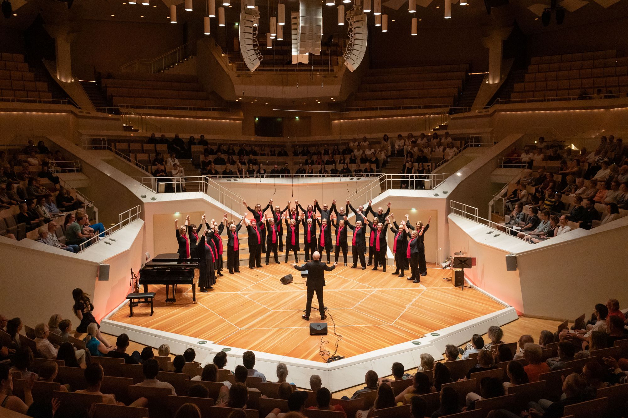Next Stage Choir at the Berlin Philharmonie